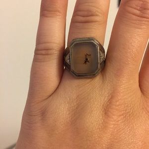 Antique Fossiled Ring